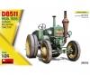 MiniArt D8511 Tractor Model Kit 1:24 Scale