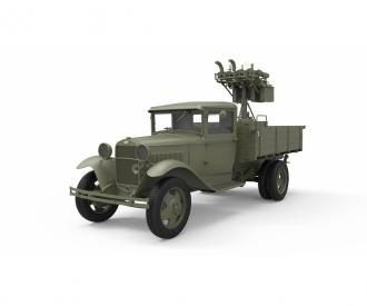 1:35 Sowjetischer 1,5t LKW Vierling M-4 Maxim(2)