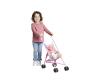Landau pour poupée pliable cadre rose