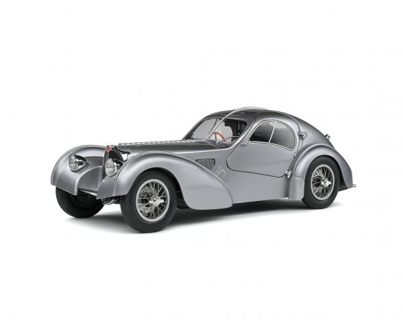 Bugatti Atlantic, voiture miniature en métal moulé, 1:18