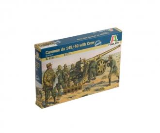 1:72 Italian Cannone 149/40 w/crew