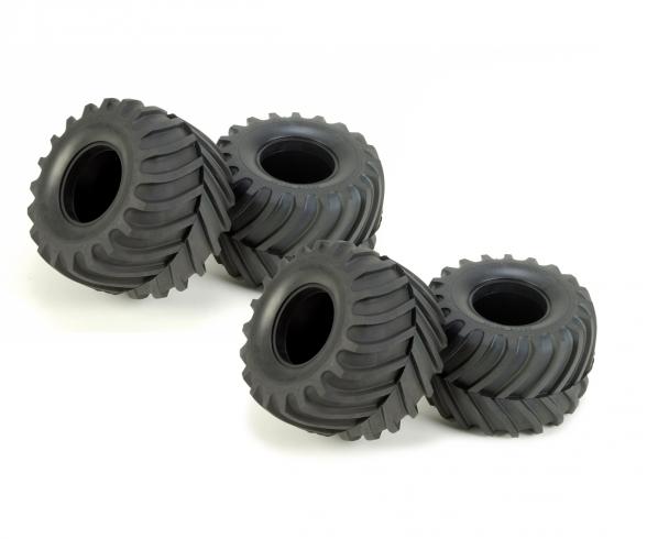 Lunch Box Tire Set, RC spare tyres for 58063