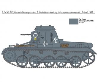 Sd.Kfz 265 Kleine Panzerbefehlswagen 1:72 Kit