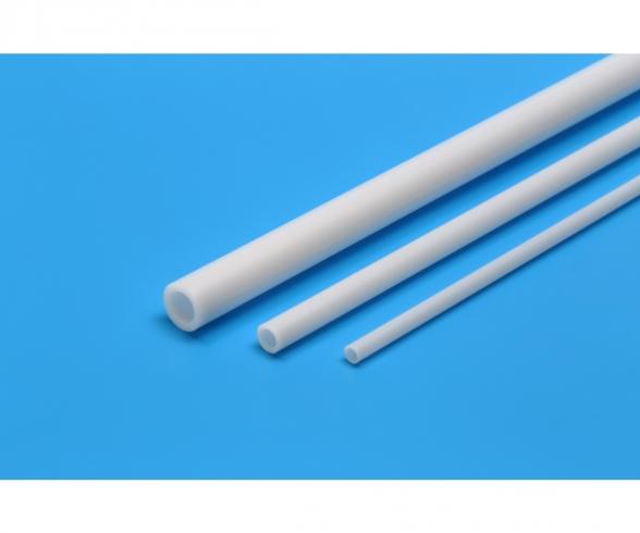 Rohrprofil 3mm (6) 400mm weiß Kst. Rohrprofil 3mm (6) 400mm weiß Kst.