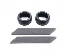 1:10 Racing Slick Tires, RC tire set, 30 mm wide