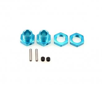 Alu Hex Hub 17 mm, RC wheel hub set