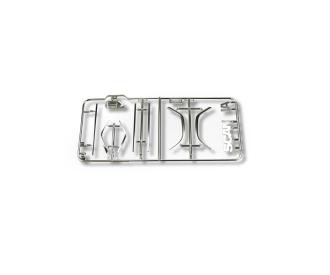 T-Teile Zierleisten/Logo Chrom 56379