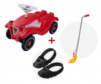 Canne De Poussée Smoby Pour Bobby Car - Hauteur Ajustable, Fixation Facile - Enfants 12 Mois+