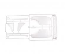 Scania Side Panels, model spare parts sprue