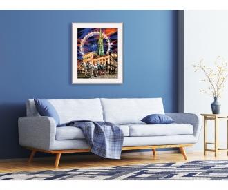 Vienna 40 x 50 cm - Painting by Numbers