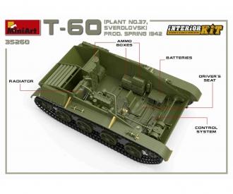 1:35 T-60 Plant No.37 Spring 1942 Inter.