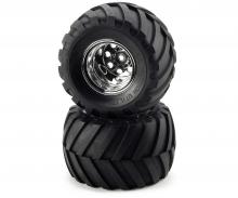 Rear Tire & Wheel (2), RC spare wheel set