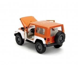 M&Ms Orange 2007 Jeep Wrangler 1:24