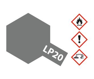LP-20 Light Gun Metal, lacquer paint, 10 ml