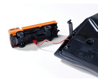 1:87 MB 1620 flatbed w.trailer 100% oran