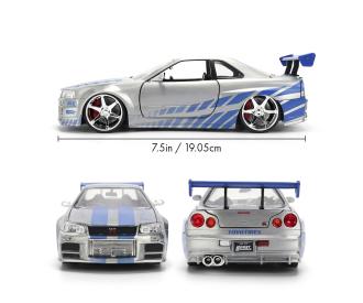 Fast & Furious Anniv.Nissan Skyline 1:24