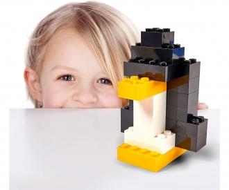 Blox 500 briques noires 8 plots en vrac