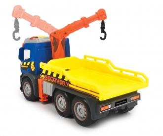 Yeedie 12 Inch Big Tow Truck with Hook and Bulldozer Car for Toddler Boys G : Dickie Toys 12\" Air Pump Action Tow Truck with Crane