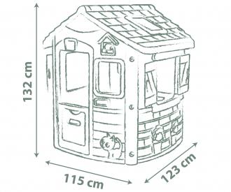 Smoby Life Playhouse Jura Lodge