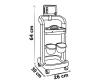 Electronic medical trolley