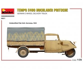 1:35 Ger. TEMPO E400 Hochlader 3-Wheel