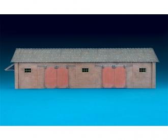 1:72 Lagerhalle eingefärbt