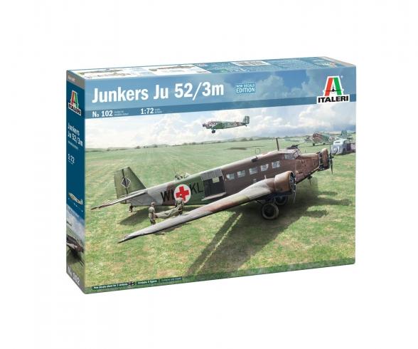 Italeri 1:72 Ju-52/3m Aircraft Model Kit