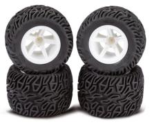 1:10 Wheel Set XL, RC wheels, 4WD 12 mm hex