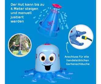 AquaNauti Water Sprinkler with Rising Hat