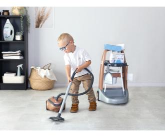 Smoby Rowenta Cleaning Trolley+Vacuum Cleaner