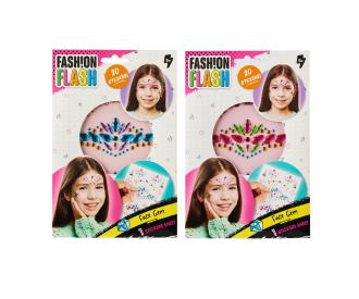 Fash!onFlash Face Gem, 2-ass.
