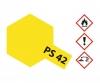 PS-42 Translucent Yellow, polycarbonate spray