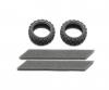 1:10 Rally Block Tire Soft, RC tire set, 26mm