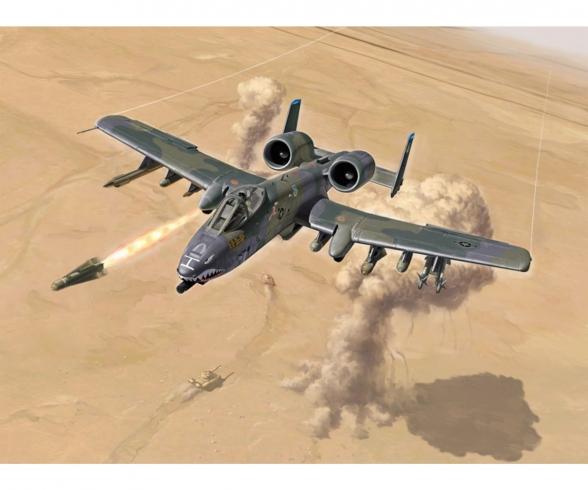 Italeri A-10 Gulf War Aircraft Model Kit 1:72