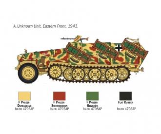 Sd.Kfz. 251/1 Stuka Zu Fuss 1:72 model kit