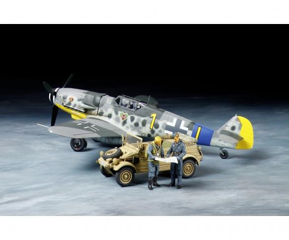 1:48 Dt. BF109 G-6 & Kübelwagen 82