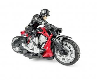 RC Devil Bike 100% RTR rouge