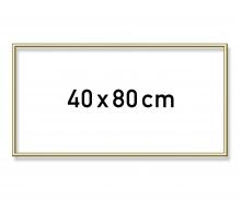 Aluminium Frame Gold 40 x 80 cm - Painting by Numbers