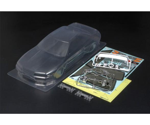 Nissan Skyline R32 Body Set, RC body shell