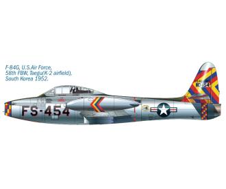 Italeri F-84G Thunderjet Model Kit 1:72