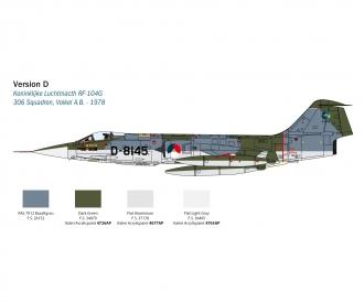 Italeri F-104G/S Starfighter Model Kit 1:32