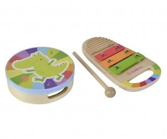 Eichhorn Musik Set Trommel und Xylo