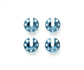 Alum. Damper Retainer -1mm, RC part, blue anod
