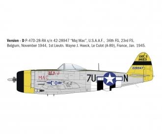 P-47D Thunderbolt E.T.O. Aircraft Model Kit 1:48