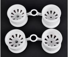 DT03T/St.Blitzer Wheel Set white (2+2)