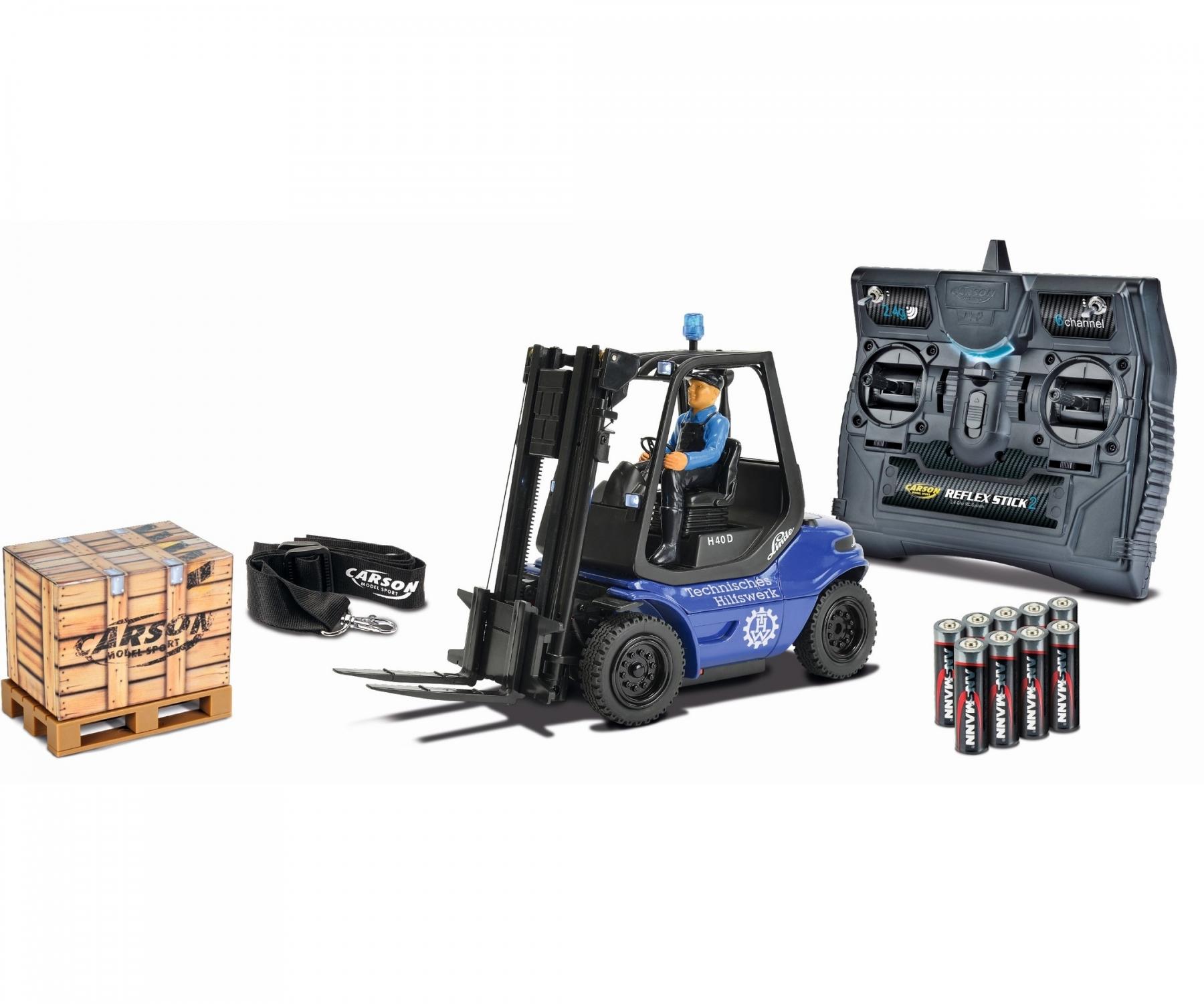 Buy 1:14 THW Forklift 2.4G 100% RTR online | Carson
