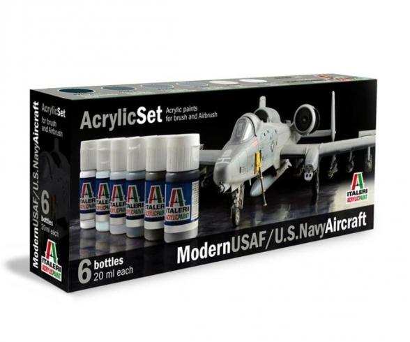 Italeri Acryl Set Modern USAF/U.S. Navy