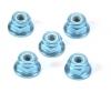 4mm Alu Stoppmutter Blau eloxiert (5)