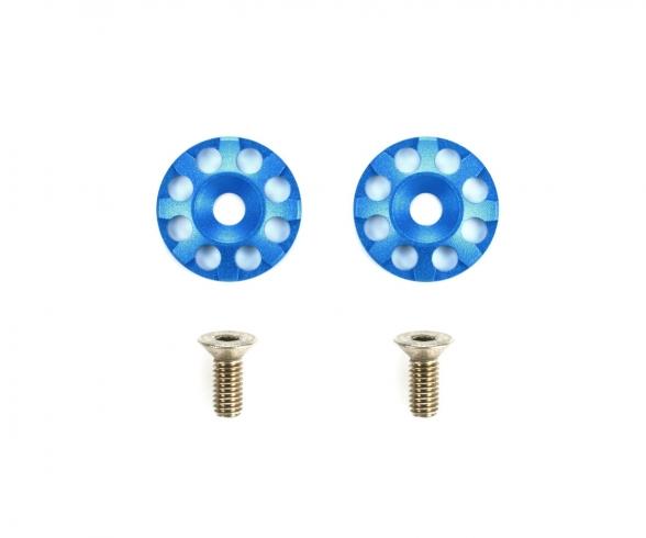 Aluminum Wing Washers (2) Blue