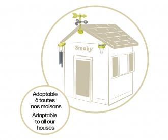 Smoby Spielhaus Zubehör Wetterstation-Set